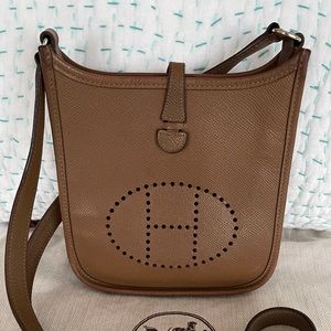 Hermès EVELYNE TPM Epsom Long Strap